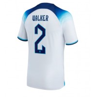 England Kyle Walker #2 Hemmatröja VM 2022 Kortärmad